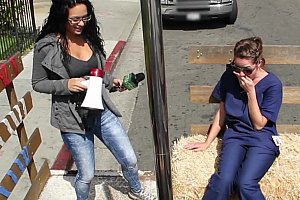 王李丹妮早期大尺度写真